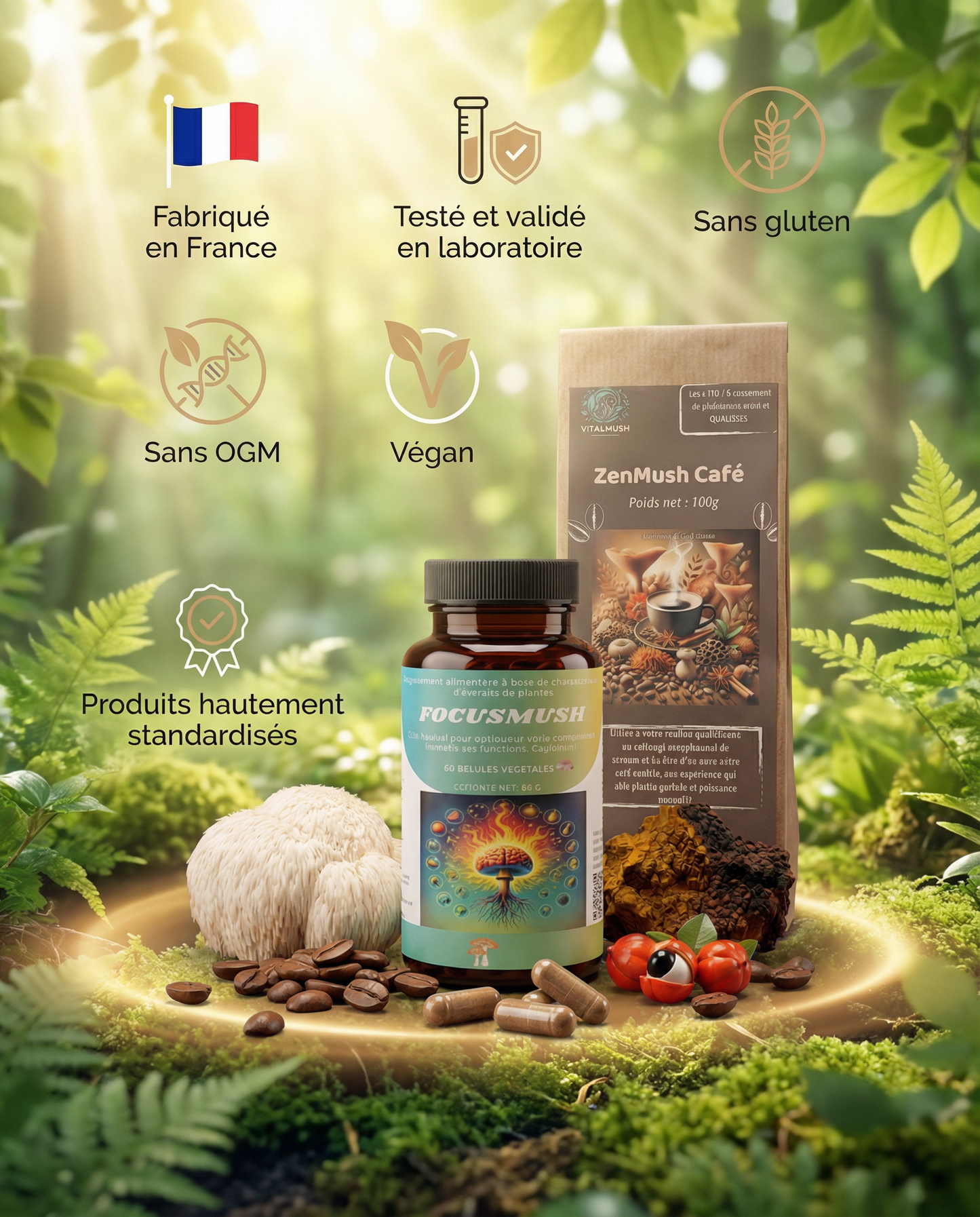 Pack Découverte Focus & Anti-Stress, concentration et sérénité