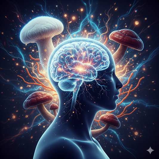 Champignons adaptogenes cerveau
