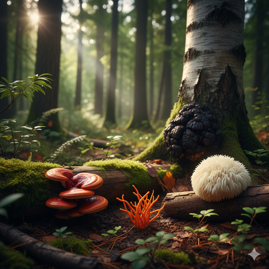 Champignons adaptogenes - Histoire, Bienfaits