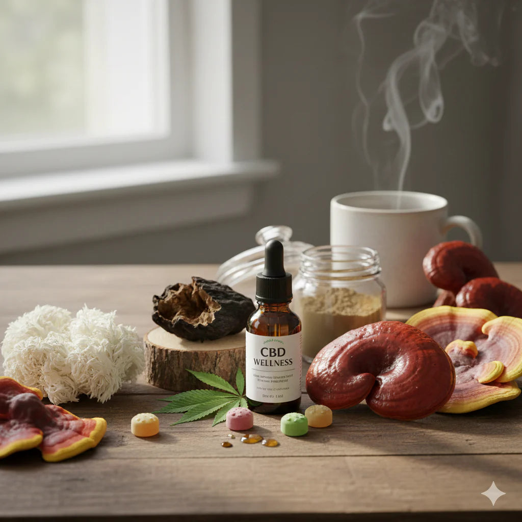 cbd vs champignons adaptogenes