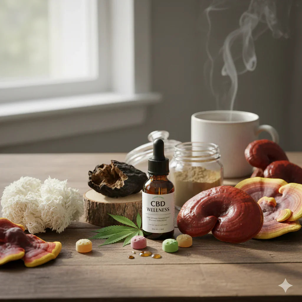 cbd vs champignons adaptogenes
