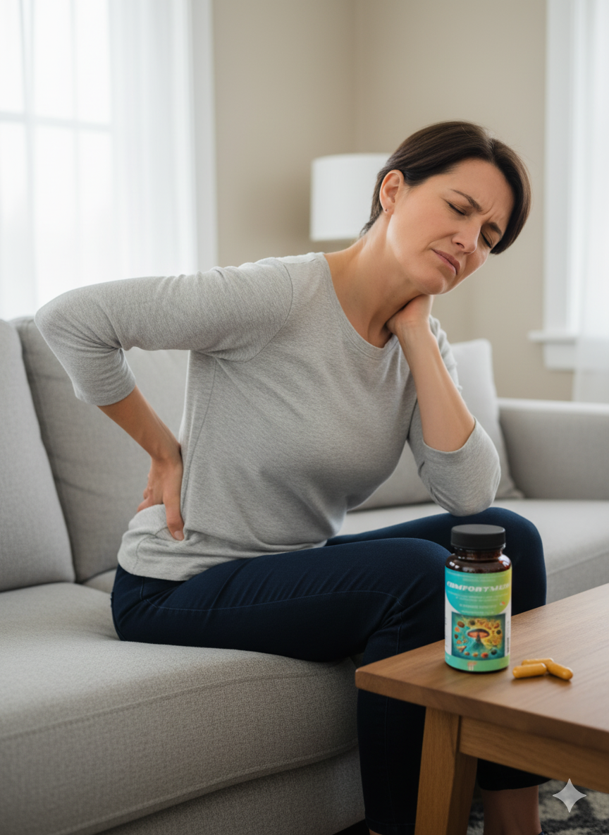 Champignons adaptogenes douleurs articulaires