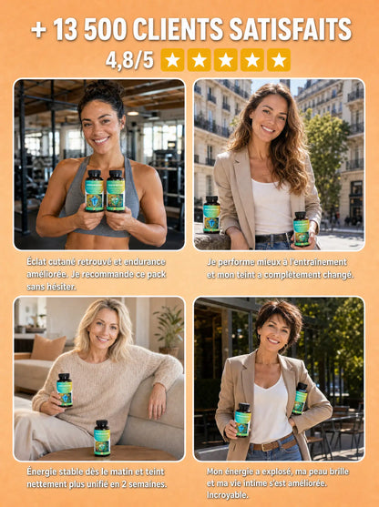 Témoignages de clients satisfaits du Pack Vitalité Sublime