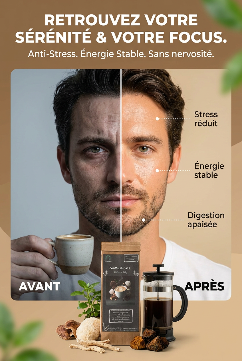 Avis client ZenMush Café anti-stress sans crash