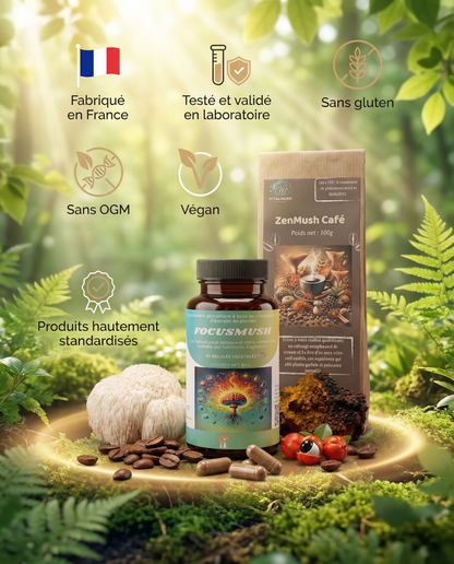 Pack Découverte Focus & Anti-Stress, concentration et sérénité